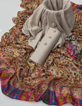 Kalamkari Shawl Dress