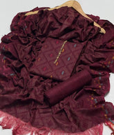 Jaquard Khaadi Khaddar 3 Piece