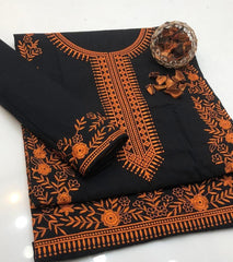 Cotton Embroidery 2 Piece