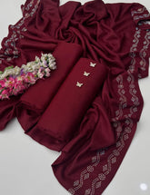 Pashmina Wool With Stone