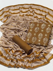 Dhanak Embroidered Dress