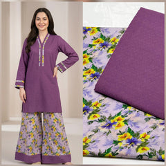 🌸 Lawn Luxury: Self-Jacquard 2-Piece Suit (Edition 2026) 🌸
