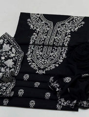 🧵SUMMER COTTON – 2 Piece Embroidered Suit