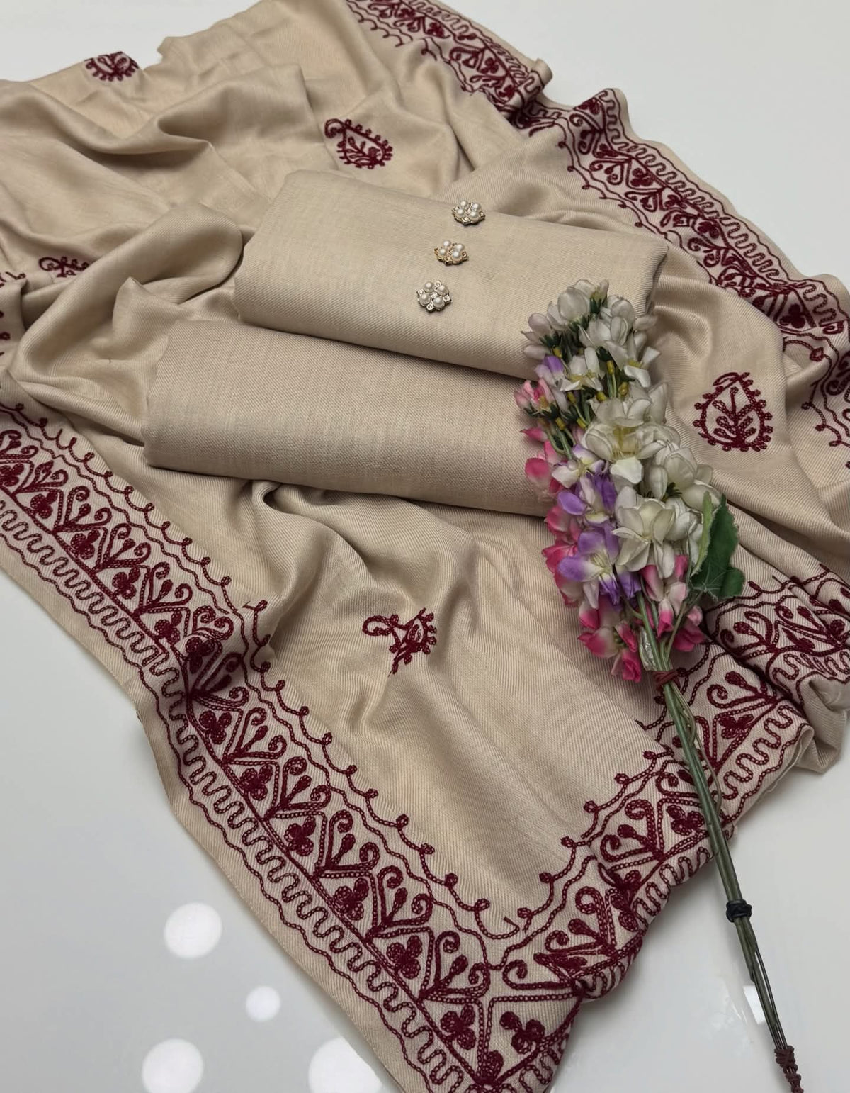 Pashmina Wool 3 Piece