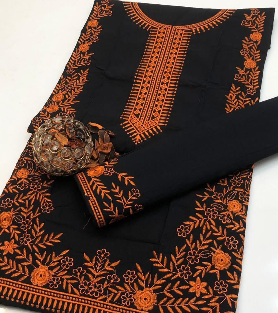 Cotton Embroidery 2 Piece