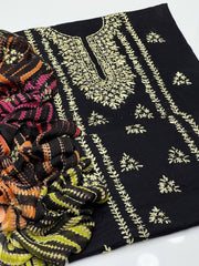 Premium Lawn 3-Piece Suit | Handmade Gota Work | Tie & Dye Chiffon Dupatta